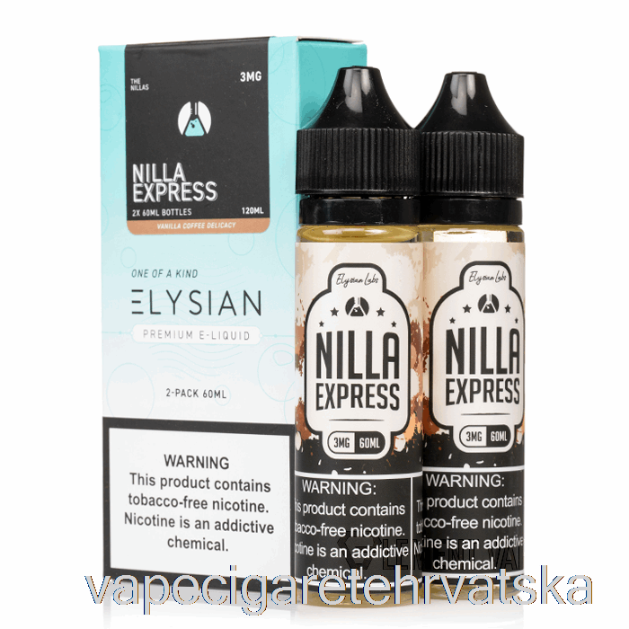 Vape Hrvatska Nilla Express - Elysian Labs - 120ml 0mg